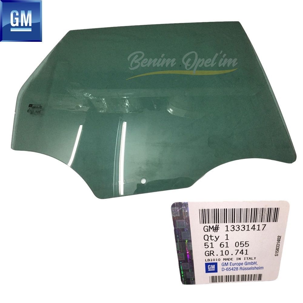 Product Code : 5161055 - Opel Astra J 2013 Right Rear Door Glass Dark Tone GM Genuine 5161055 - 13331417