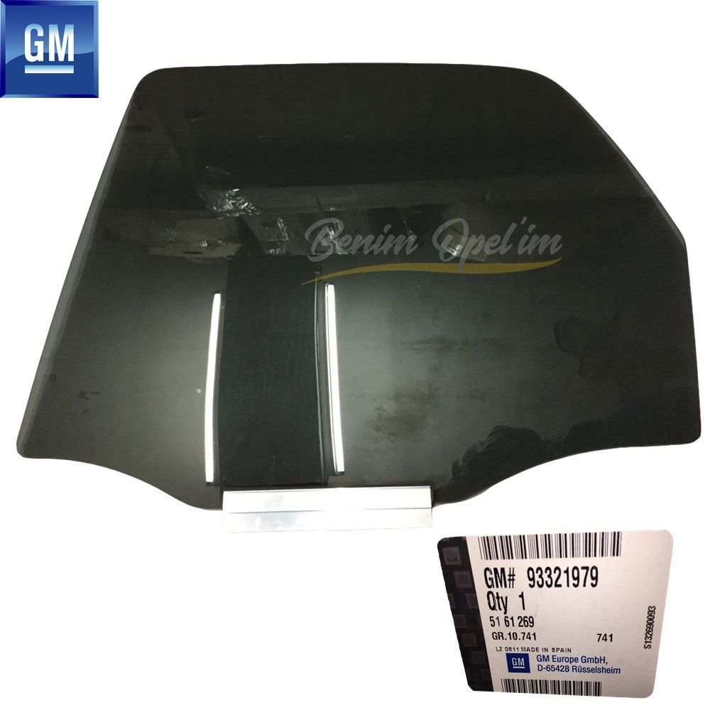 Product Code : 5161269 - Opel Meriva A Slide Left Rear Door Glass Dark Tone GM Genuine 5161269 - 93321979