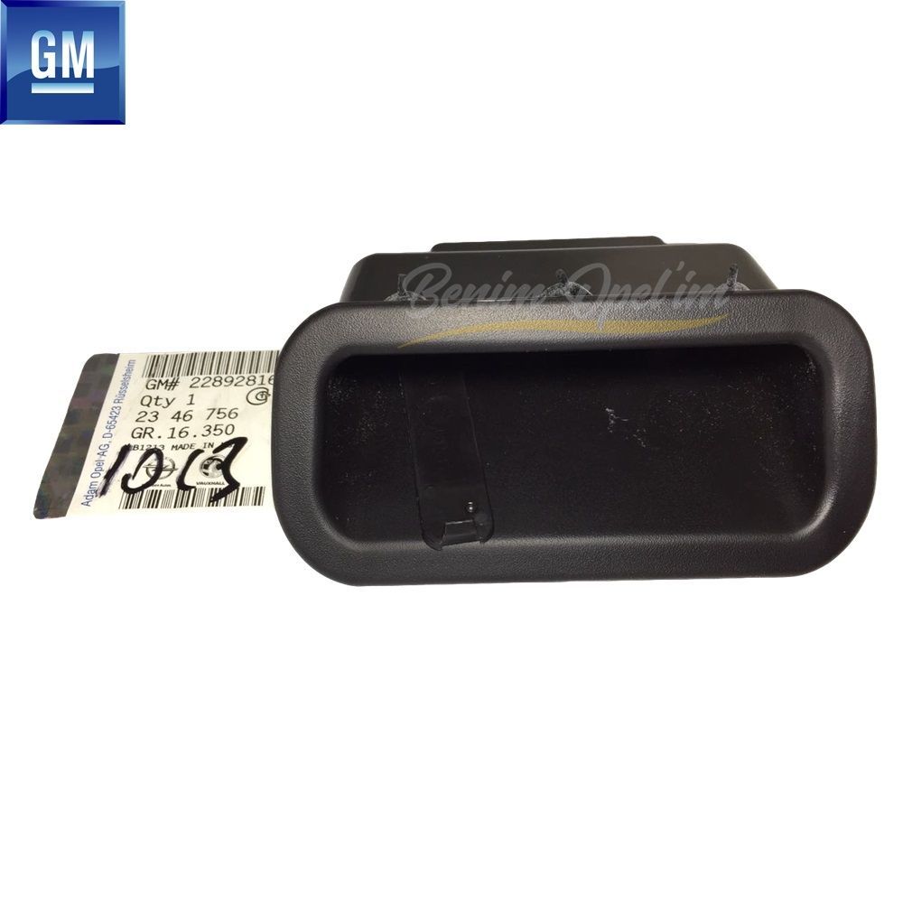 Product Code : 2346756 - Opel Insignia A Rear Tailgate Inner Handle Black GM Genuine 2346756 - 22892816