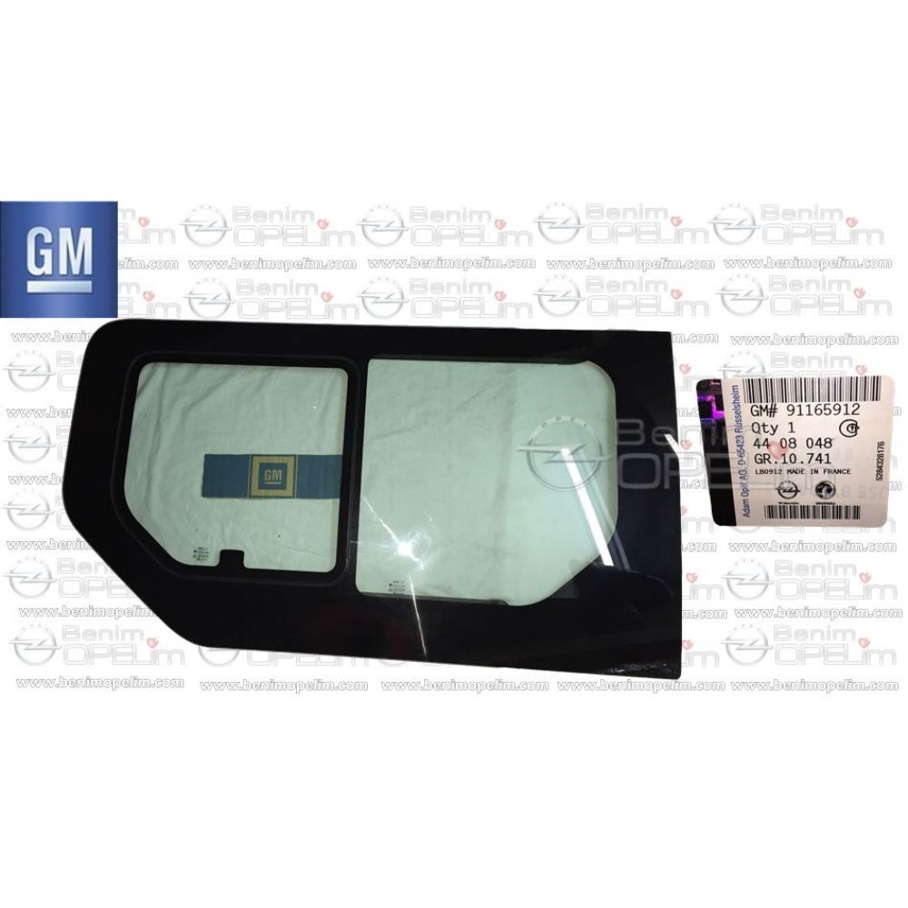 Product Code : 4408048 - Opel Vivaro A, Renault Trafic Left Centre Window (Excluding Sliding Door) GM Genuine 4408048 - 91165912