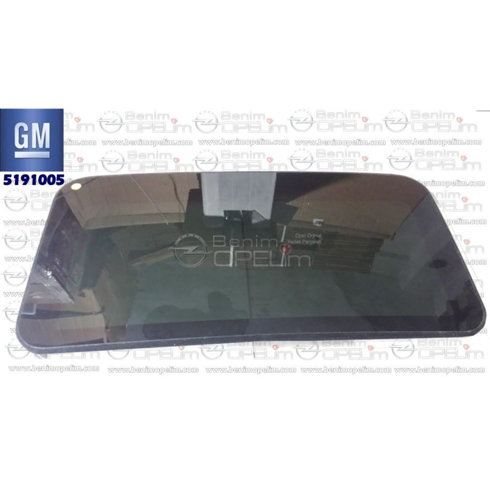 Product Code : 5191005 - Complete Sunroof Glass Black GM Original 5191005 - 90589339