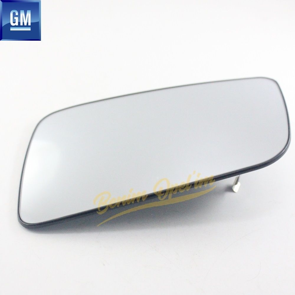 Opel Astra G Left Outside Rear View Mirror Glass Manual GM Original 6428735 - 9130903