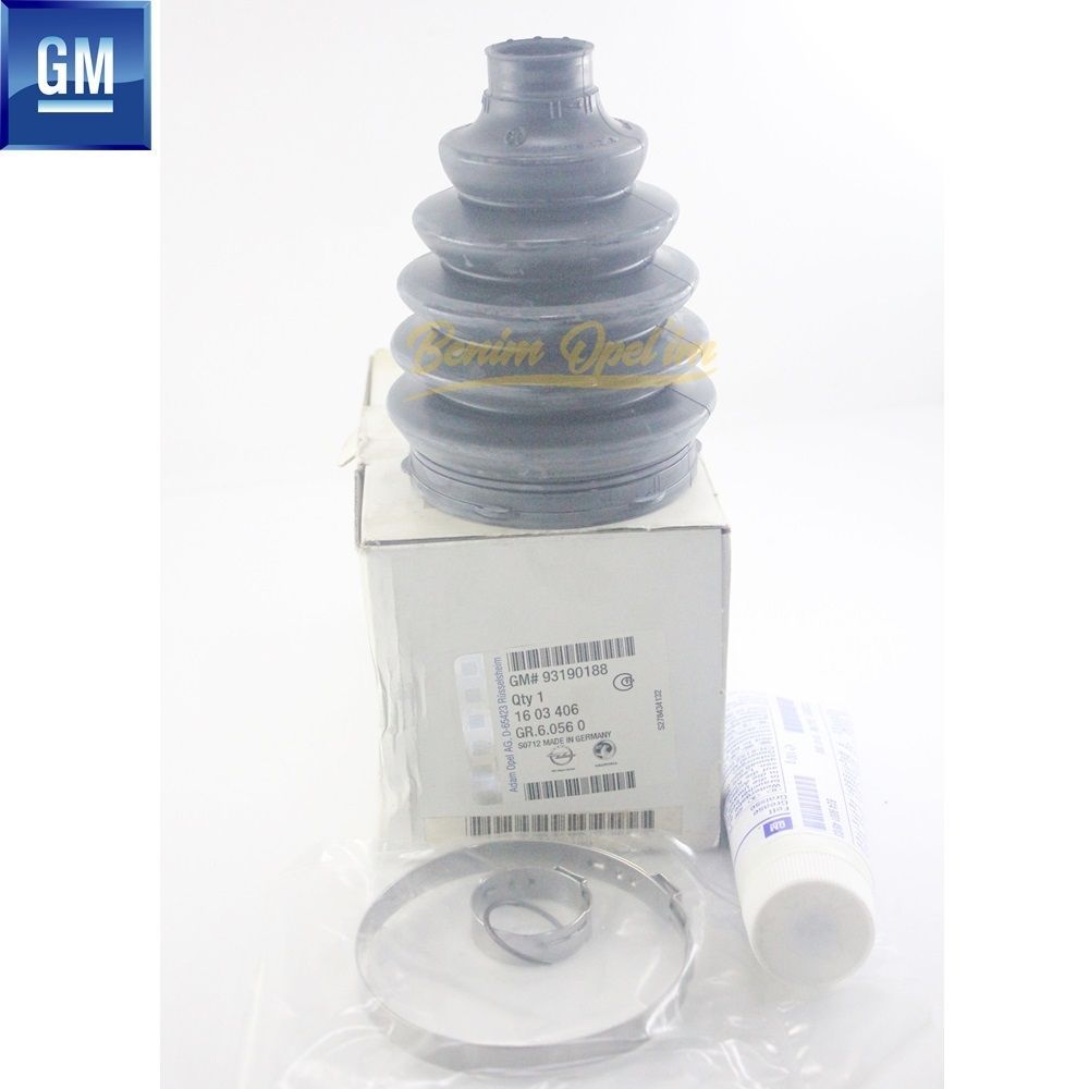 Product Code : 1603406 - Opel Corsa D Outer Axle Boot Grease Greasy Complete 1.3/1.4 GM Original 1603406 - 93190188