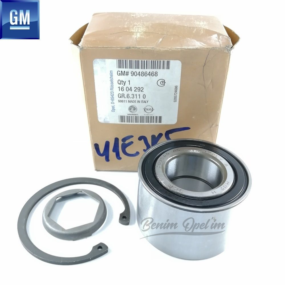 Rear Wheel Bearing Armoured Opel Calibra, Omega A, Omega B, Vectra A GM Original 1604292 - 90486468