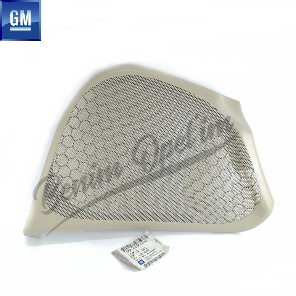 Product Code : 2237101 - Opel Vectra B Right Front Door Speaker Cover Beige GM Genuine 2237101 - 90363436