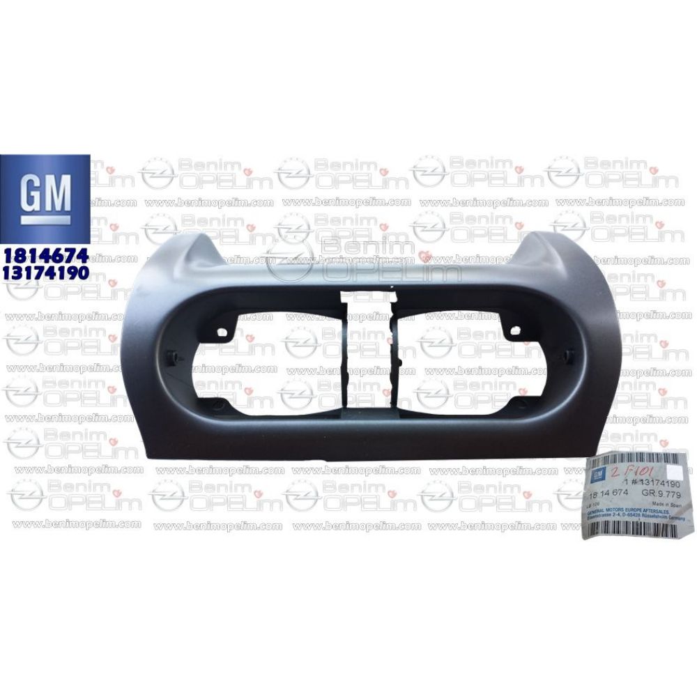 Product Code : 1814674 - Opel Corsa C Dual Blower Frame Grey GM Genuine 1814674 - 13174190