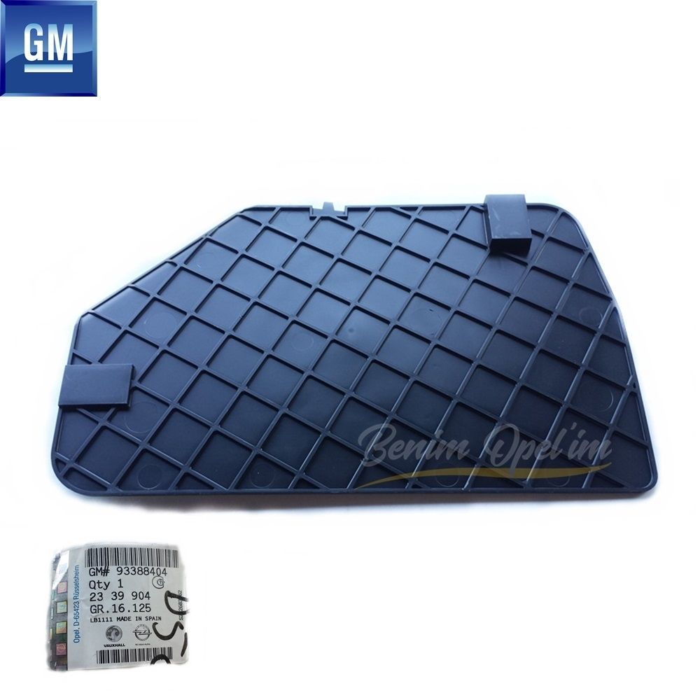 Opel Meriva A Pollen Filter Box Cover GM Genuine 2339904 - 93388404