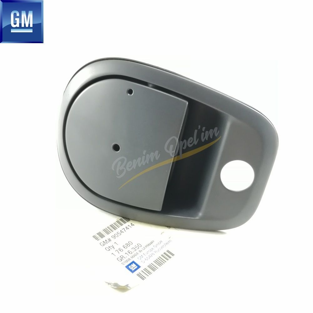 Product Code : 176680 - Opel Omega B Rear Boot Handle Lined GM Genuine 176680 - 90547414