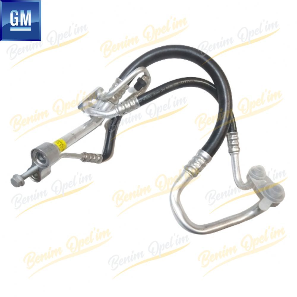 Opel Corsa C Air Conditioner Liquid Cooling Pipe Complete 1.2/1.4/1.6/1.8 GM Original 6850580 - 24455877