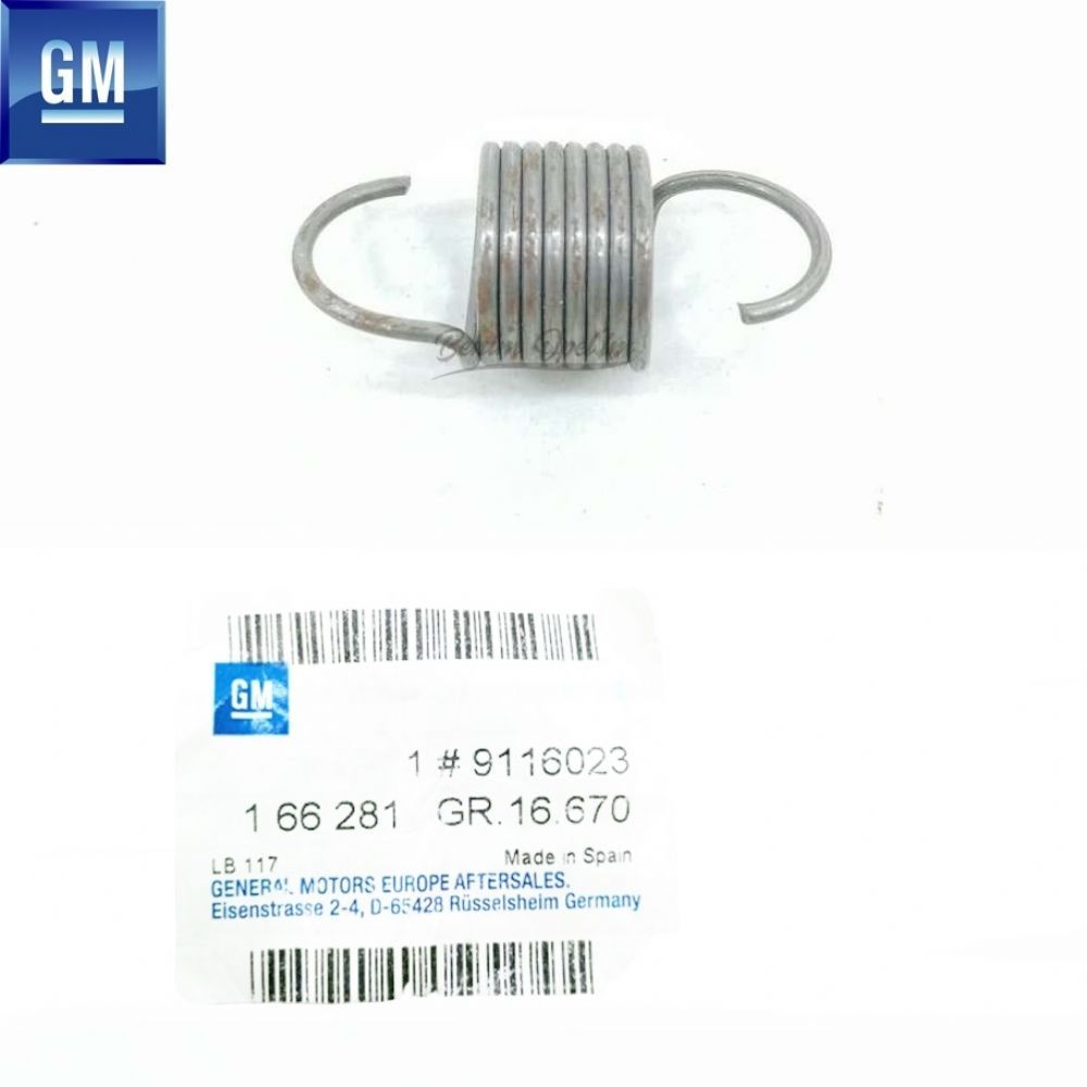 Seat Spring Opel Corsa C, Meriva A, Tigra B GM Genuine 166281 - 9116023