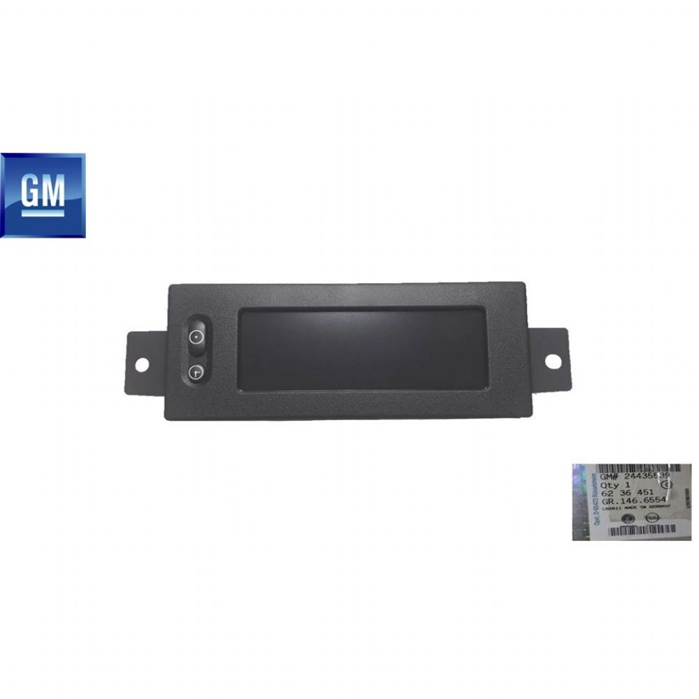 Product Code : 6236451 - Road Computer Black Opel Astra G, Zafira A, Frontera B GM Genuine 6236451 - 24435539