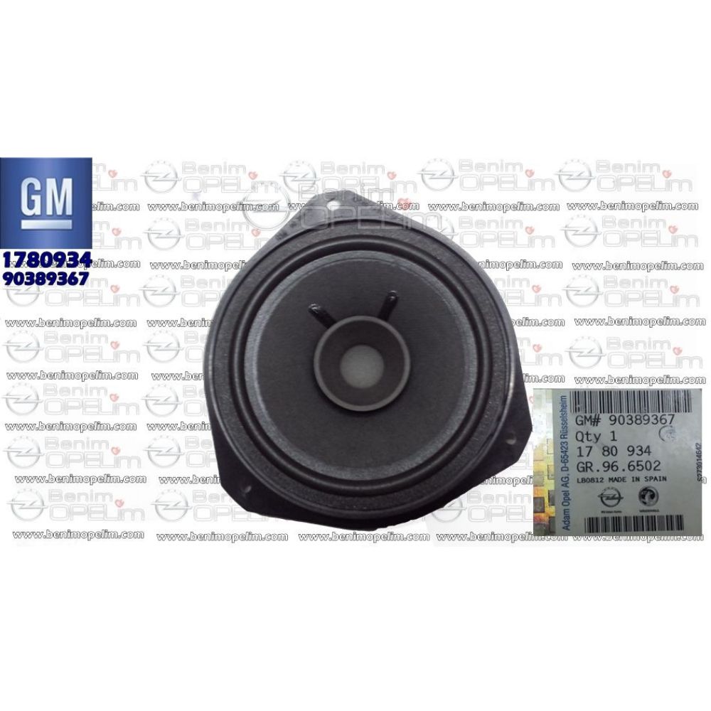 Product Code : 1780934 - Left Front Speaker GM Original 1780934 - 90389367