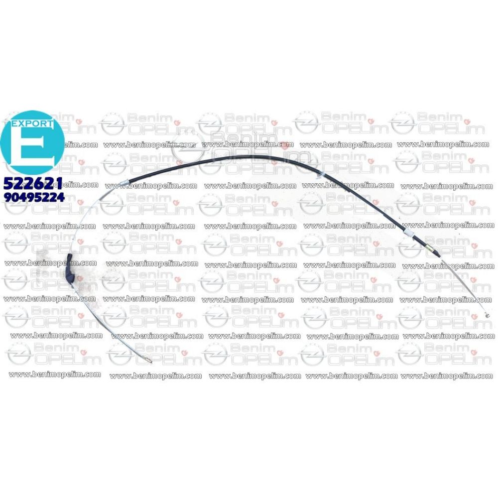 Product Code : 522621G - Opel Vectra A Hand Brake Cable Right Long Vec, A Imported Best Quality 522621