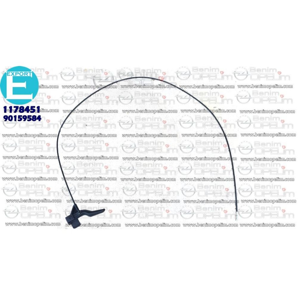 Product Code : 1178451G - Opel Vectra A Engine Bonnet Opening Wire Imported Best Quality 1178451