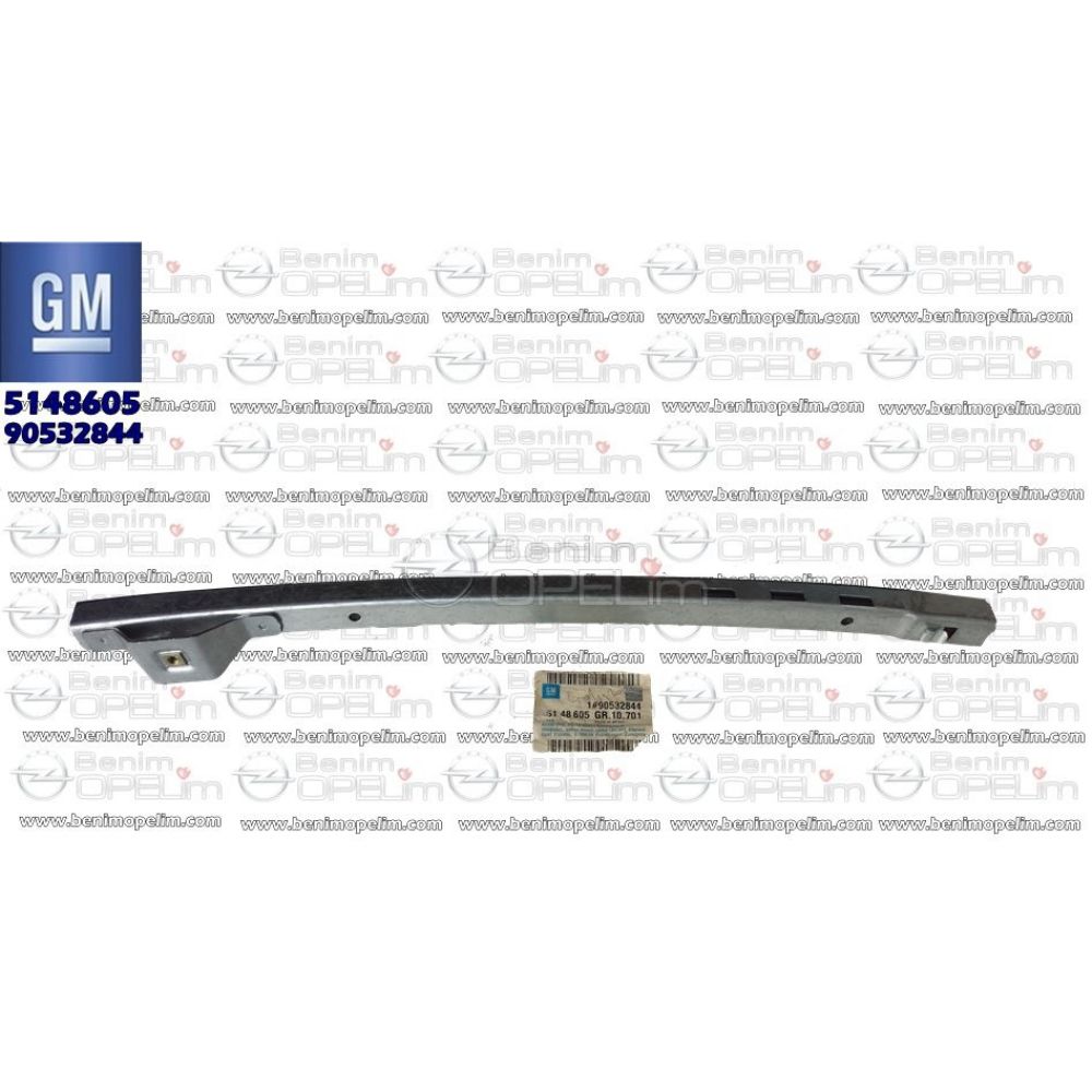 Product Code : 5148605 - Opel Corsa B, Tigra A Front Door Glass Rail Guide GM Genuine 5148605 - 90532844