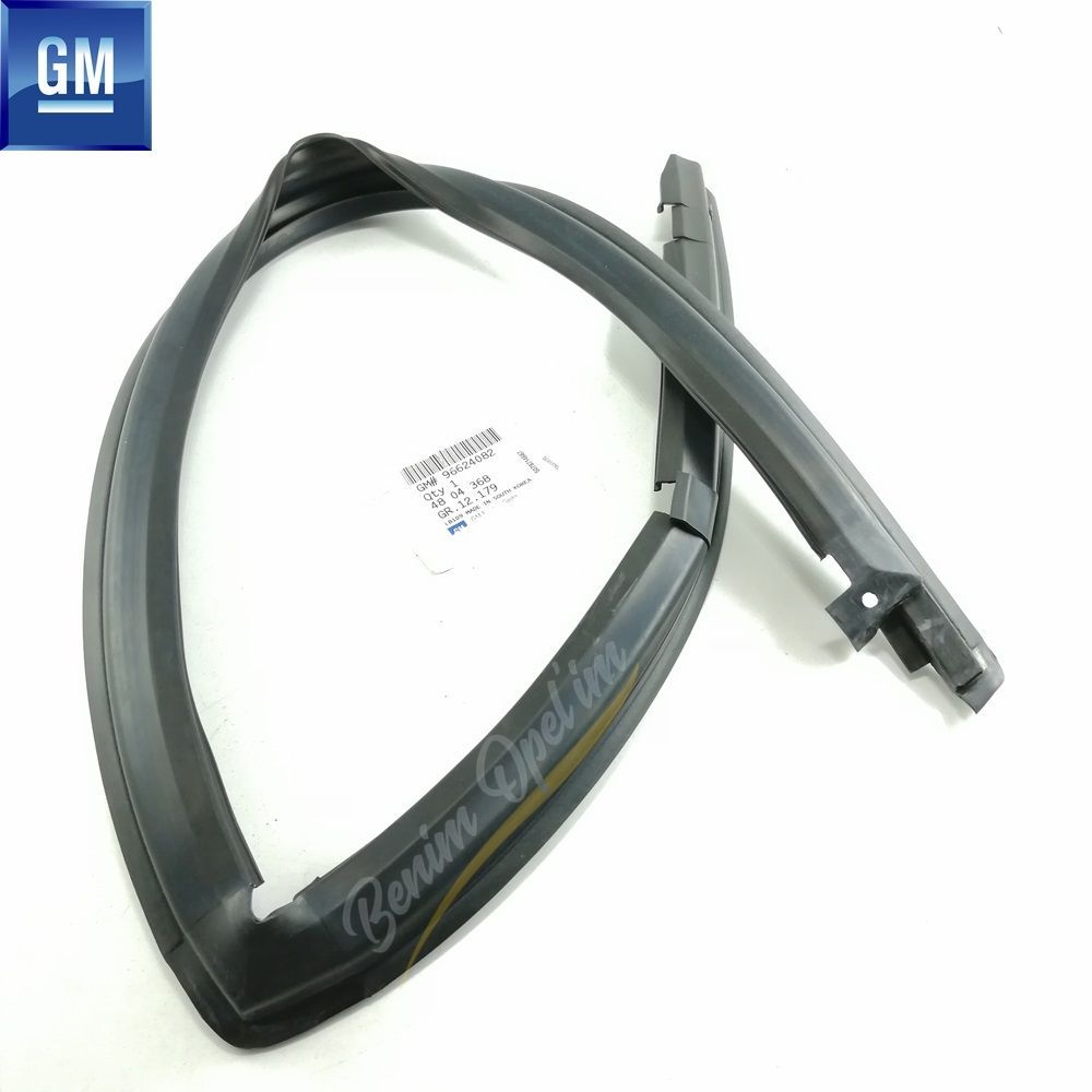 Opel Antara Left Rear Door Window Upper Seal (Ka) GM Original 4804368 - 96624082