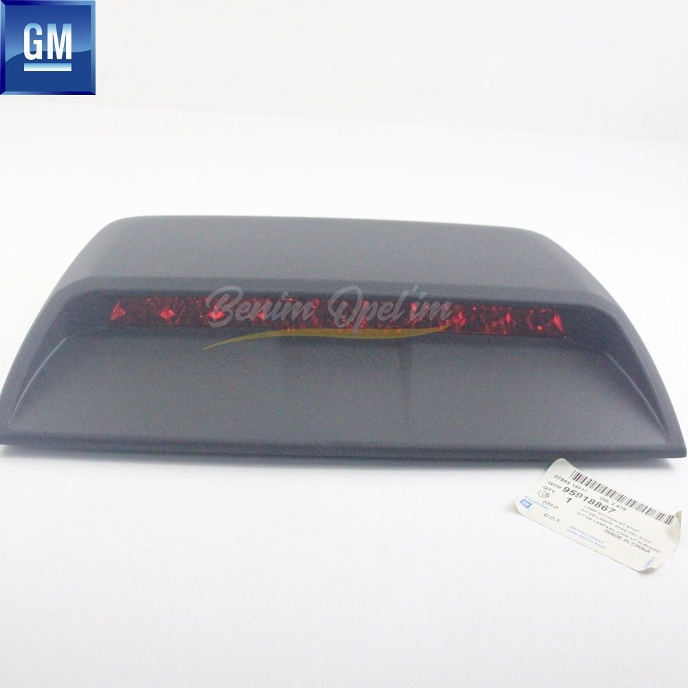 Chevrolet Cruze Sedan Rear Centre Additional Stop Lamp (Additional 3rd Brake Lamp) GM Genuine 95918867 - 96836551