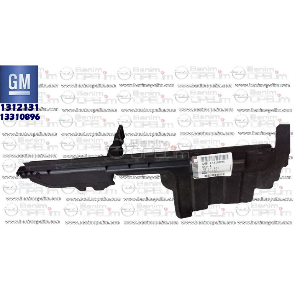 Product Code : 1312131 - Opel Astra J Radiator Panel Air Diverter Left A13DTE GM Genuine 1312131 - 13310896