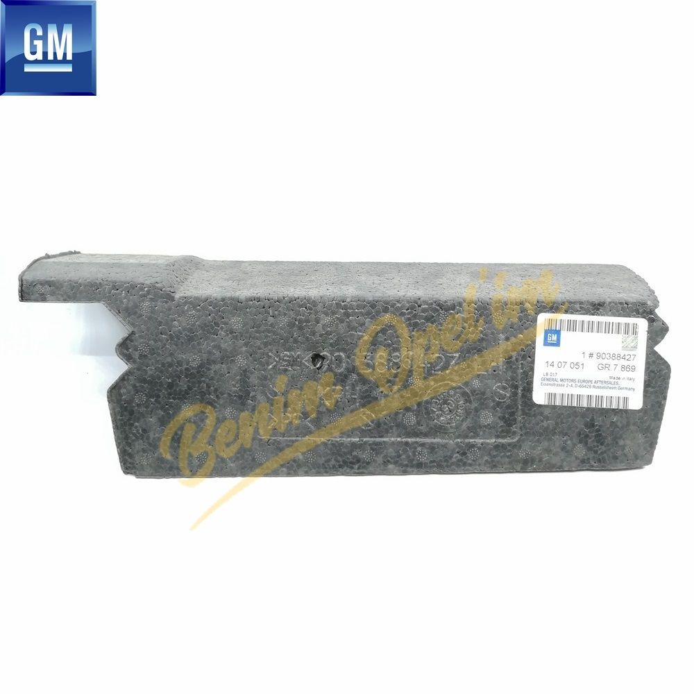 Product Code : 1407051 - Opel Combo B Left Rear Bumper Impact Foam GM Genuine 1407051 - 90388427