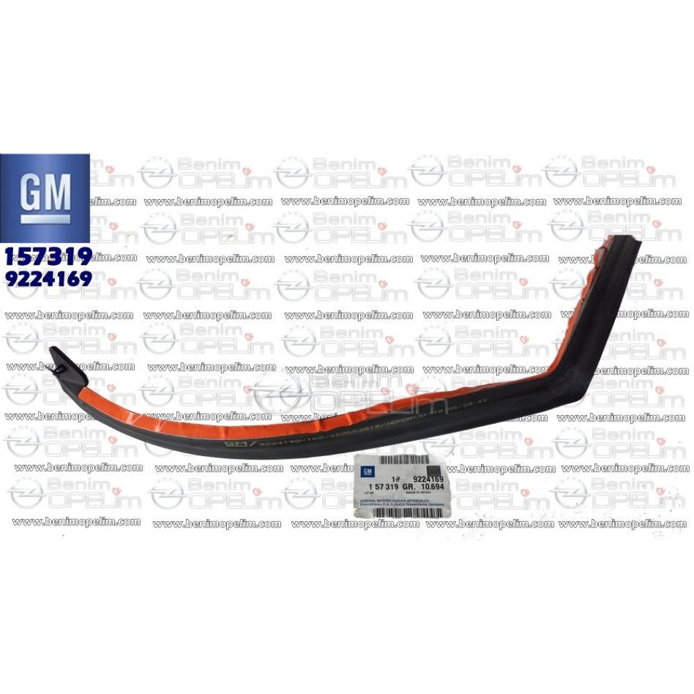 Product Code : 157319 - Opel Combo C, Corsa C Wick Left Sliding Door GM Original 157319 - 9224169