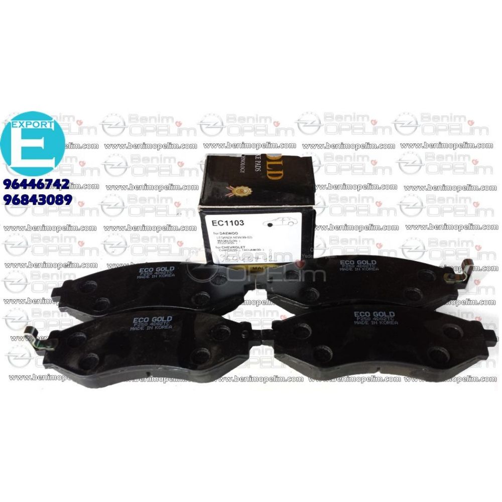 Product Code : 96446742E - Front Brake Pad Evanda 1st Class Quality 96446742