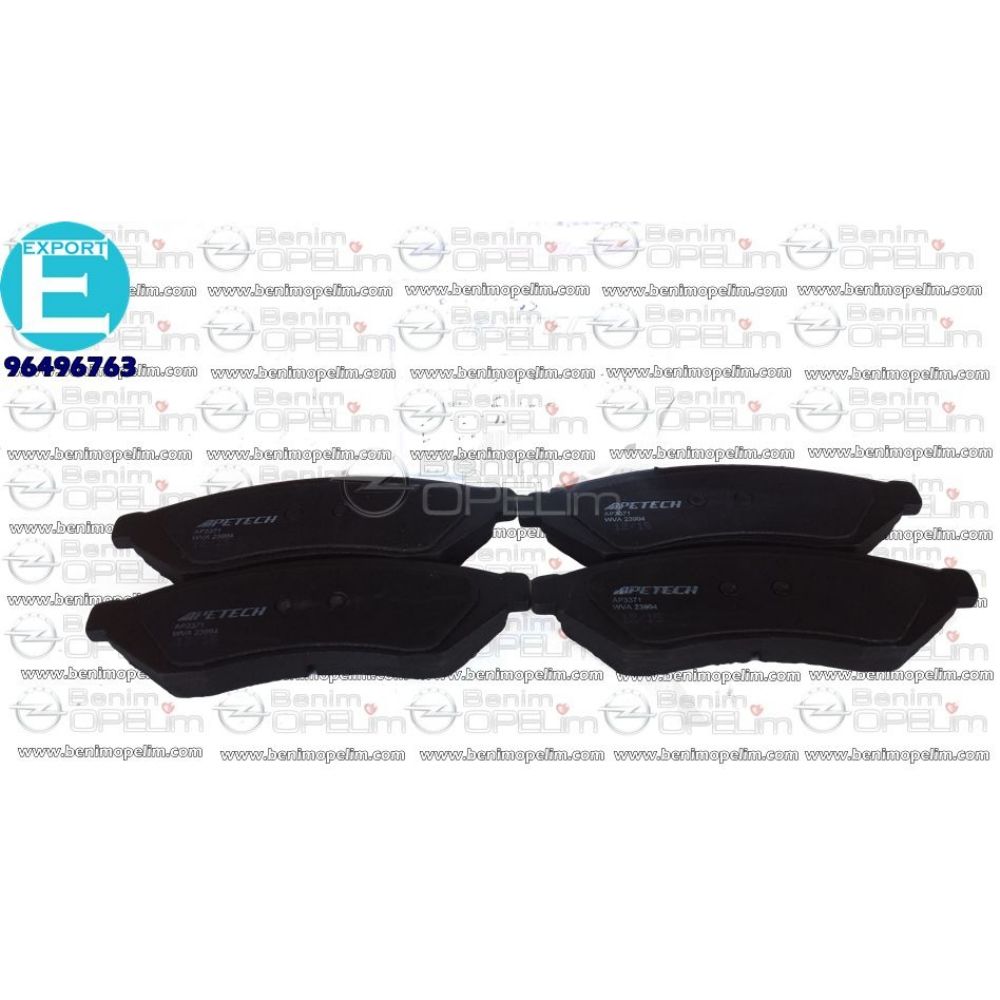 Rear Brake Pad Evanda 1st Class Quality 96496763