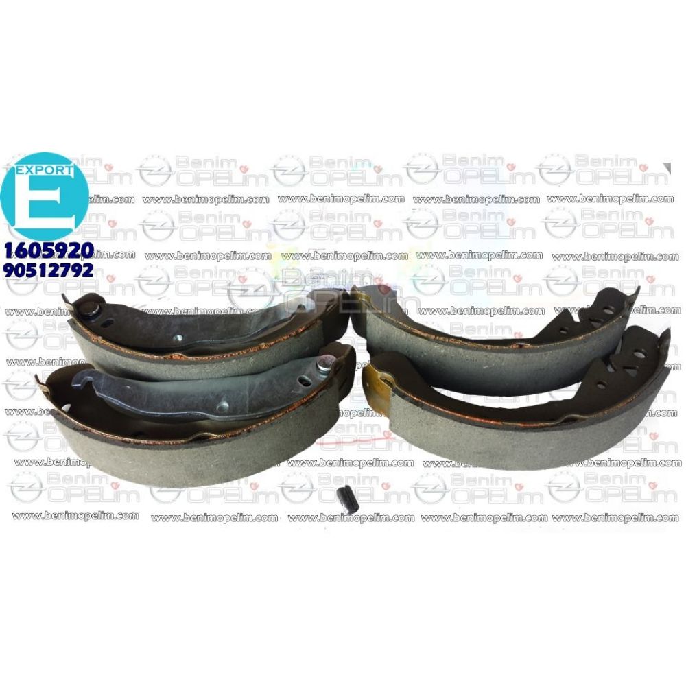 Product Code : 1605920İ - Rear Brake Pad Set 1st Class Quality 1605920