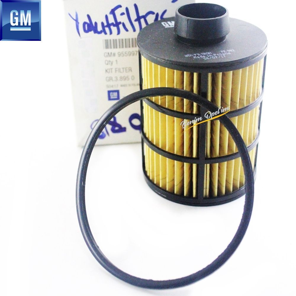 Diesel Oil Filter Opel Antara, Chevrolet Captiva C100, Epiva V250, Lacetti GM Original 96816473 - 95599129