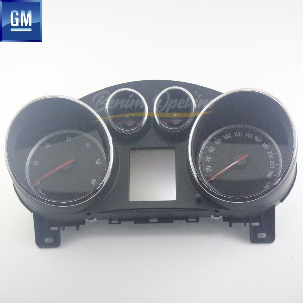 Opel Zafira C, Astra J Km Indicator Clock Complete Chrome Detailed GM Original 1257617 - 13433776 - 13433776