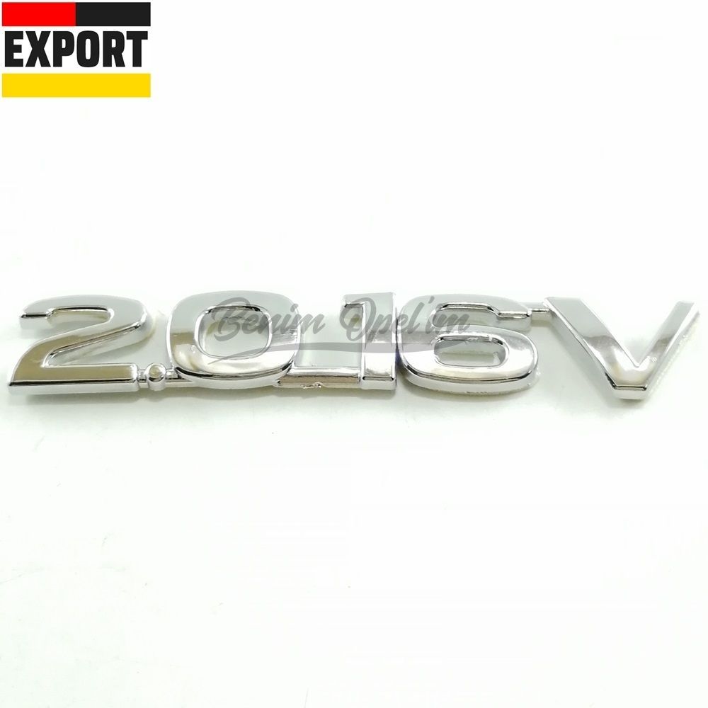 Product Code : 5177077E - Opel Rear Boot 2.0 16V Inscription Chrome Slim New Type Opel Vectra B, Omega B, Astra G, Zafira A, Calibra 1st Class Quality 5177077