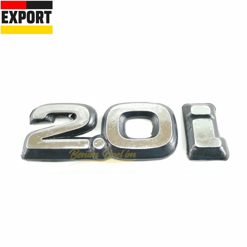 Opel Astra F, Kadette E, Vectra A 2.0 I Lettering Black Chrome 1st Class Quality 129487