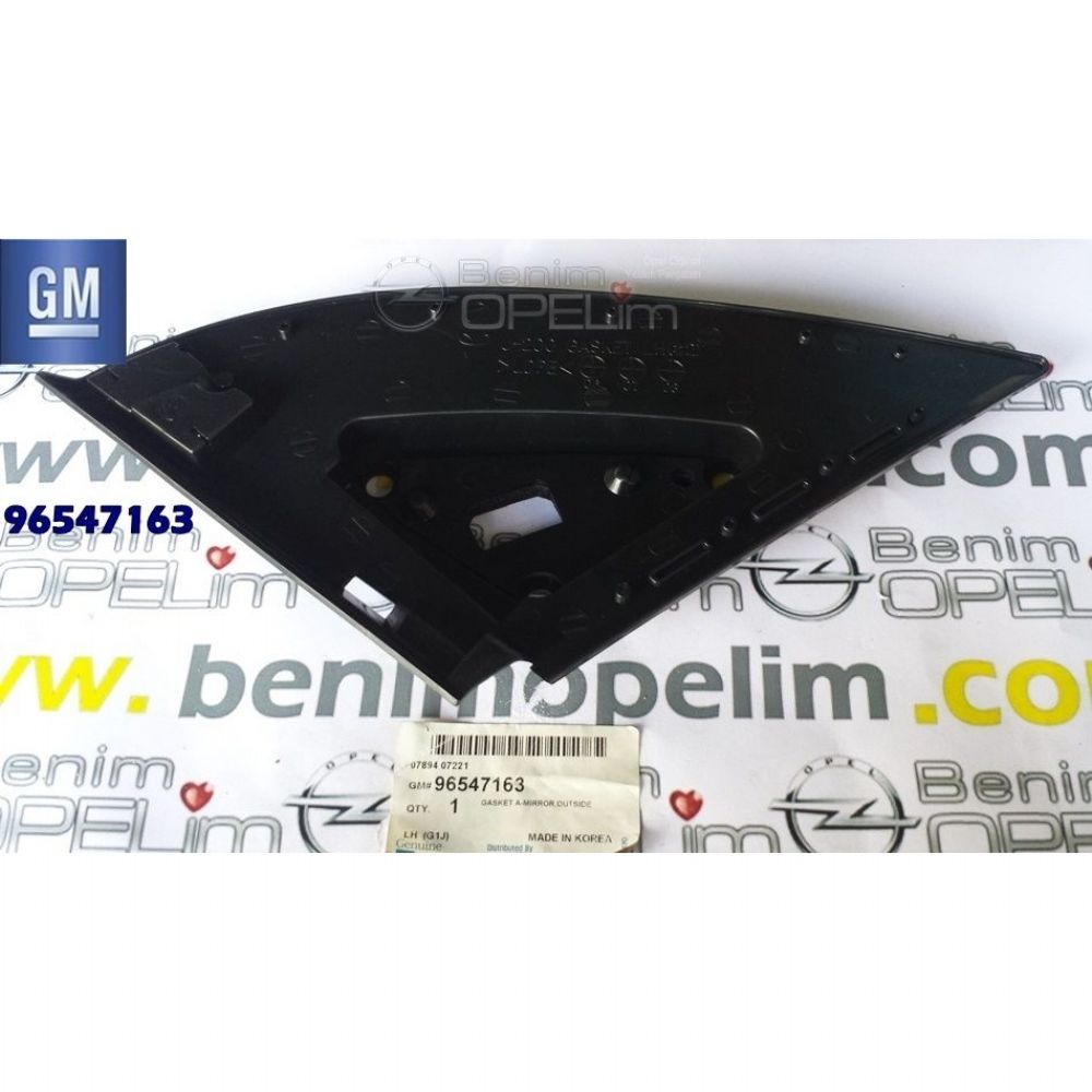 Product Code : 96547163 - Chevrolet Lacetti Outside Mirror Gasket Left GM Genuine 96547163