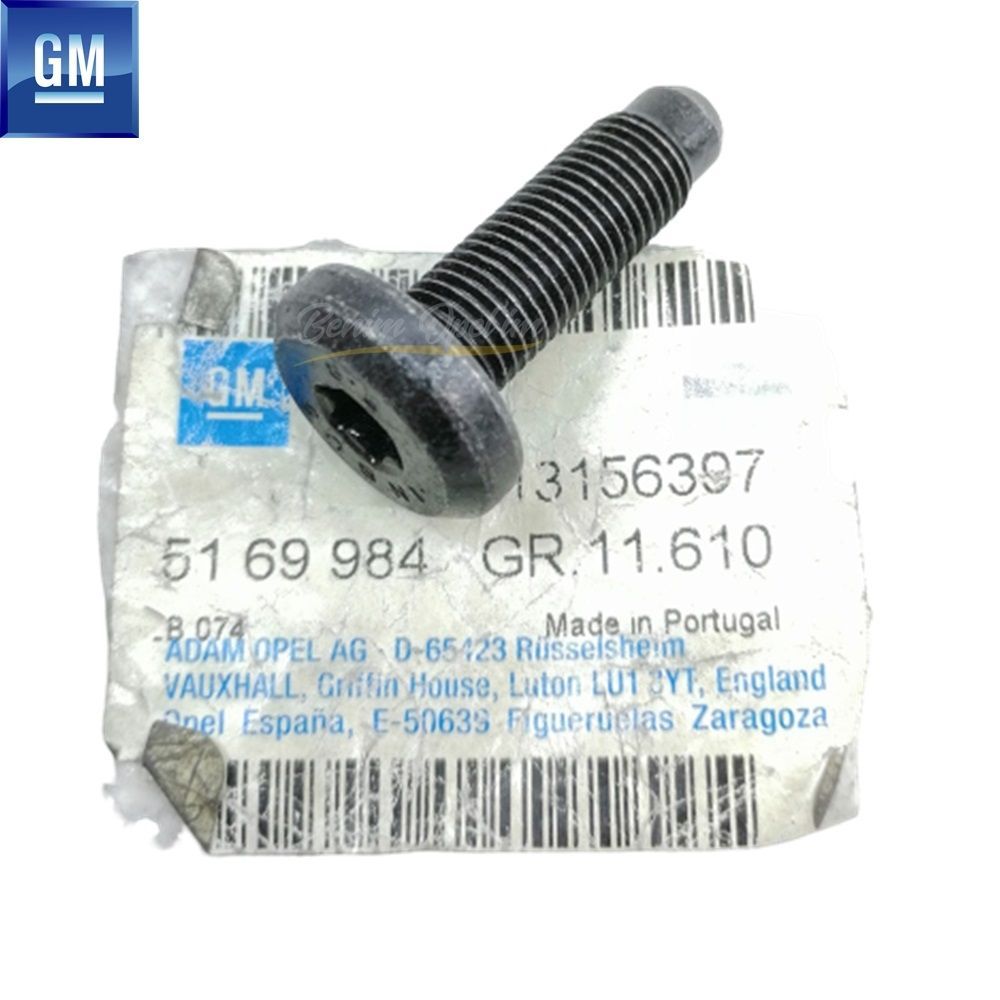 Product Code : 5169984 - Opel Astra H, Zafira B Seat Belt Buckle Screw 7/16X25mm GM Genuine 5169984 - 13156397