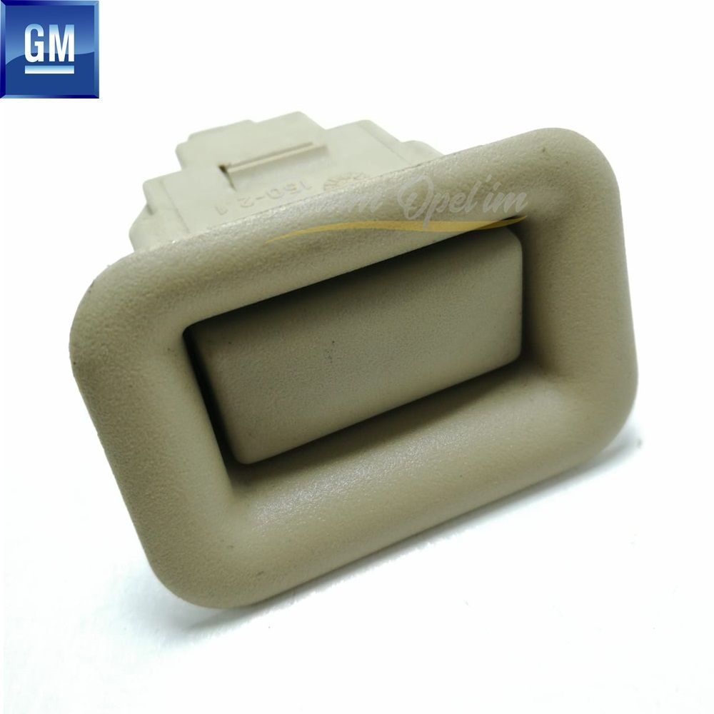 Opel Astra H Rear Seat Backrest Latch Beige GM Genuine 2314379 - 13158853