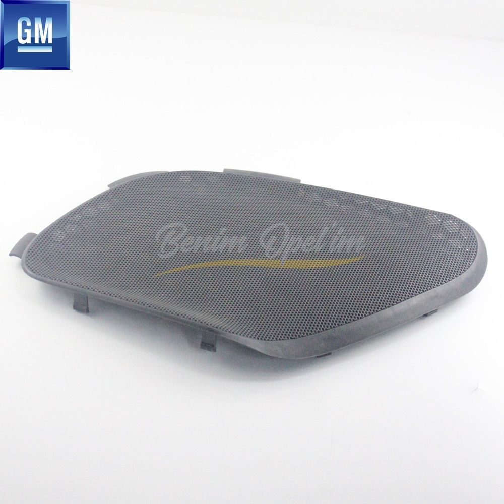 Opel Astra F Sedan Right Rear Speaker Cover Smoked GM Original 1785634 - 90328775