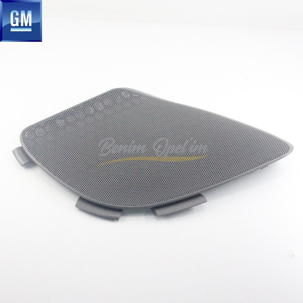 Opel Astra F Sedan Left Rear Speaker Cover Grey GM Original 1785635 - 90328776