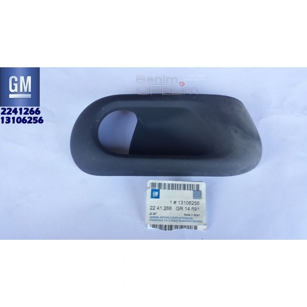 Opel Corsa C Door Interior Opening Handle Cover Right GM Original 2241266 - 13106256