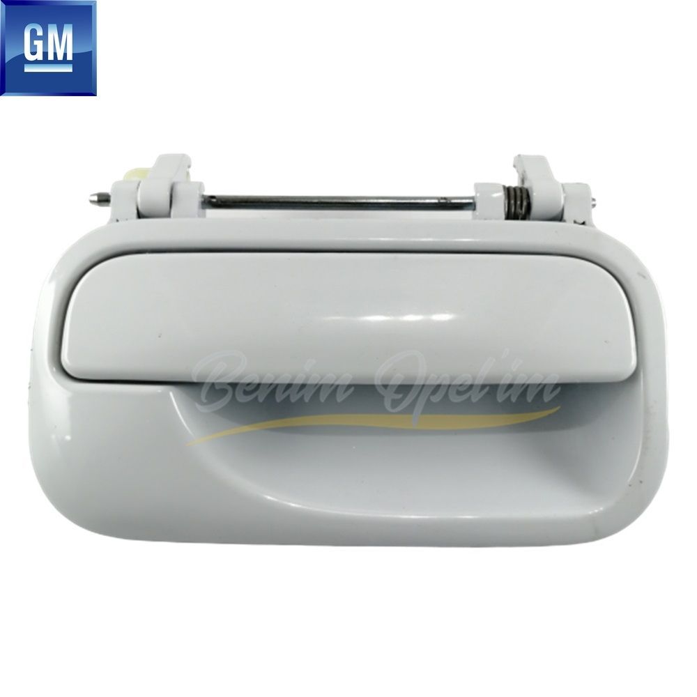 Opel Vectra B Non-Holed Right Door Exterior Opening Handle Lined GM Original 5138104 - 9192214