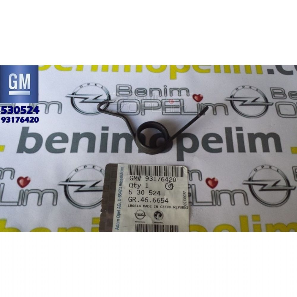 Product Code : 530524 - Disc Brake Caliper Spring Left GM Original 530524