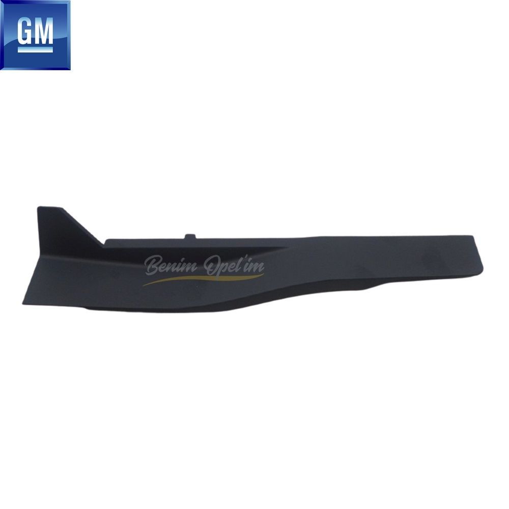 Opel Corsa D Left Front Fender Moulding Lined GM Genuine 120236 - 13256936