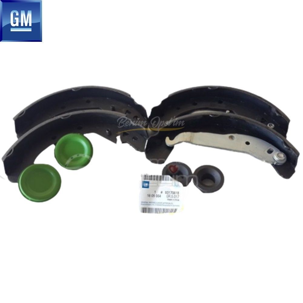 Product Code : 1605064 - Opel Combo C Rear Brake Pad GM Genuine 1605064 - 93170618