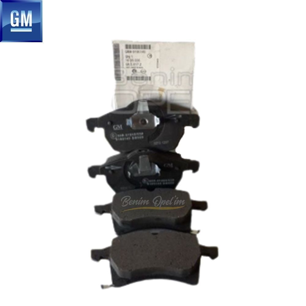 Opel Zafira A Front Brake Pad 1.6/1.8/2.0/2.2 GM Original 1605035 - 9195145