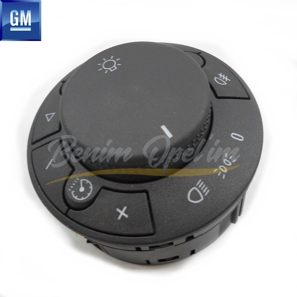 Opel Corsa D Foggy Headlight Control Switch Black GM Genuine 6240468 - 13249508