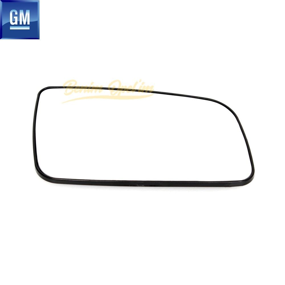 Opel Astra G Electric Right Outside Rear View Mirror Glass GM Original 6428739 - 9130908