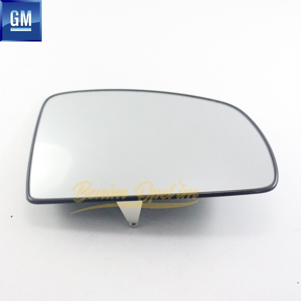 Opel Meriva A Right Outside Rear View Mirror Glass Manual GM Genuine 6428776 - 13148961