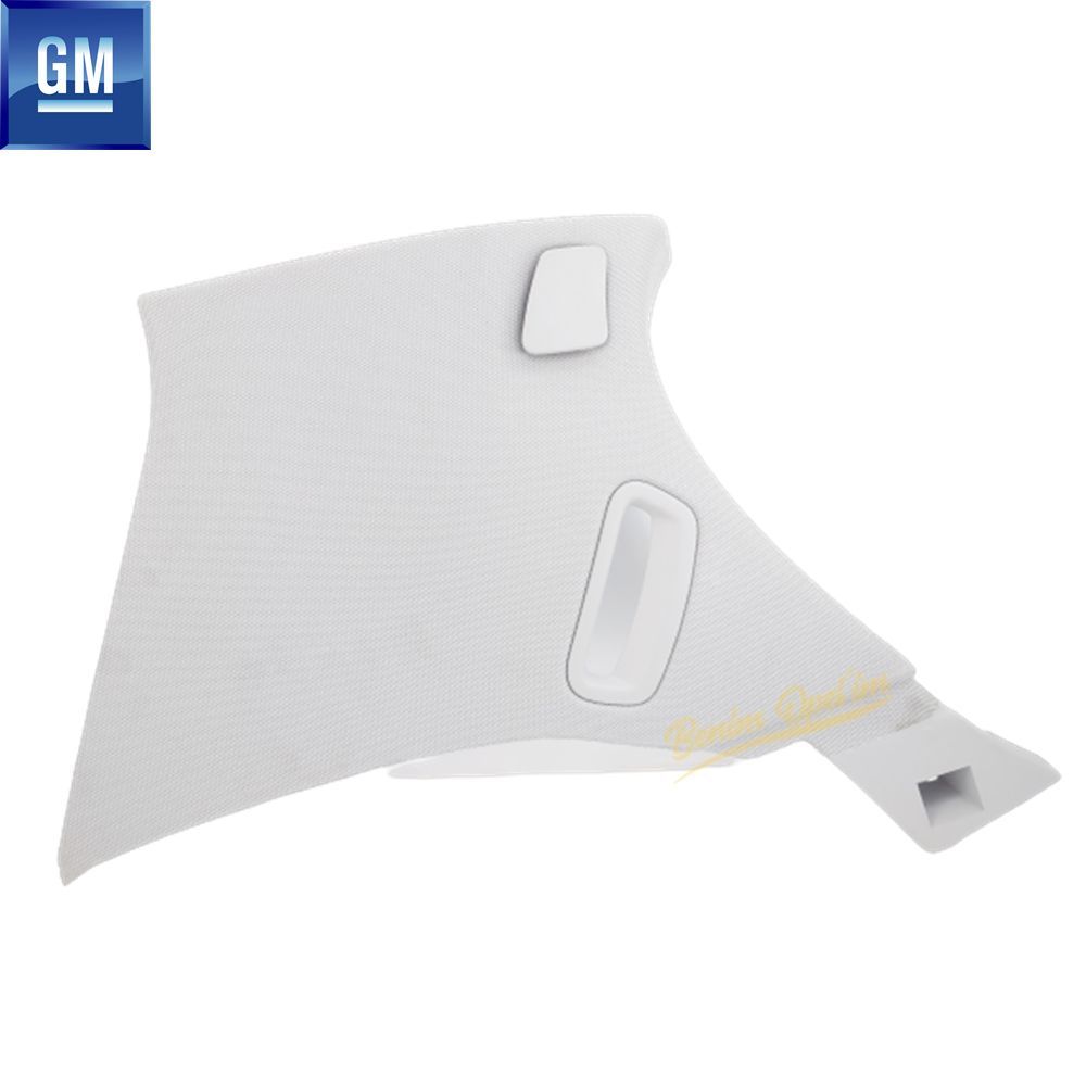 Opel Astra H Left C Pillar Inner Upper Trim (Cover) Grey GM Genuine 7226215 - 13113954