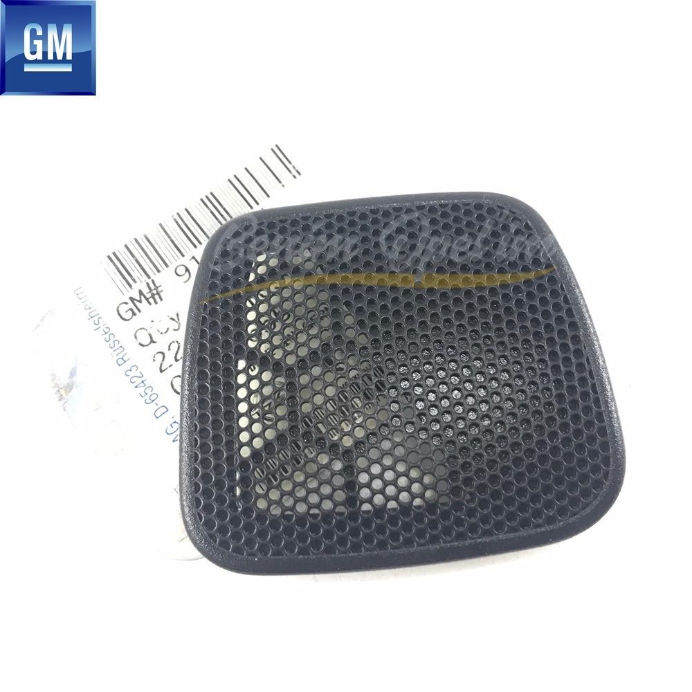 Opel Astra G Left Rear Door Tweater Speaker Cover Black GM Original 2237105 - 9101361