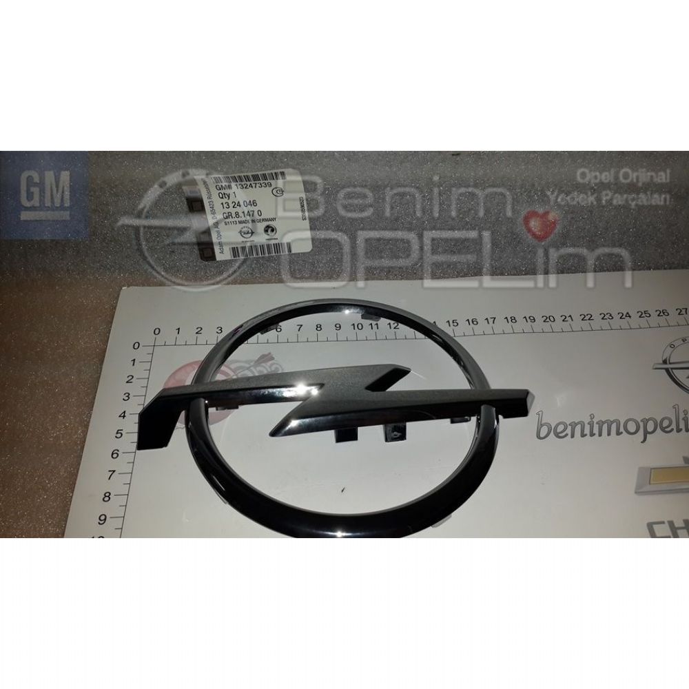 Product Code : 1324046 - Opel Zafira B Front Grille Emblem Zafira, B GM Genuine 1324046 - 13247339