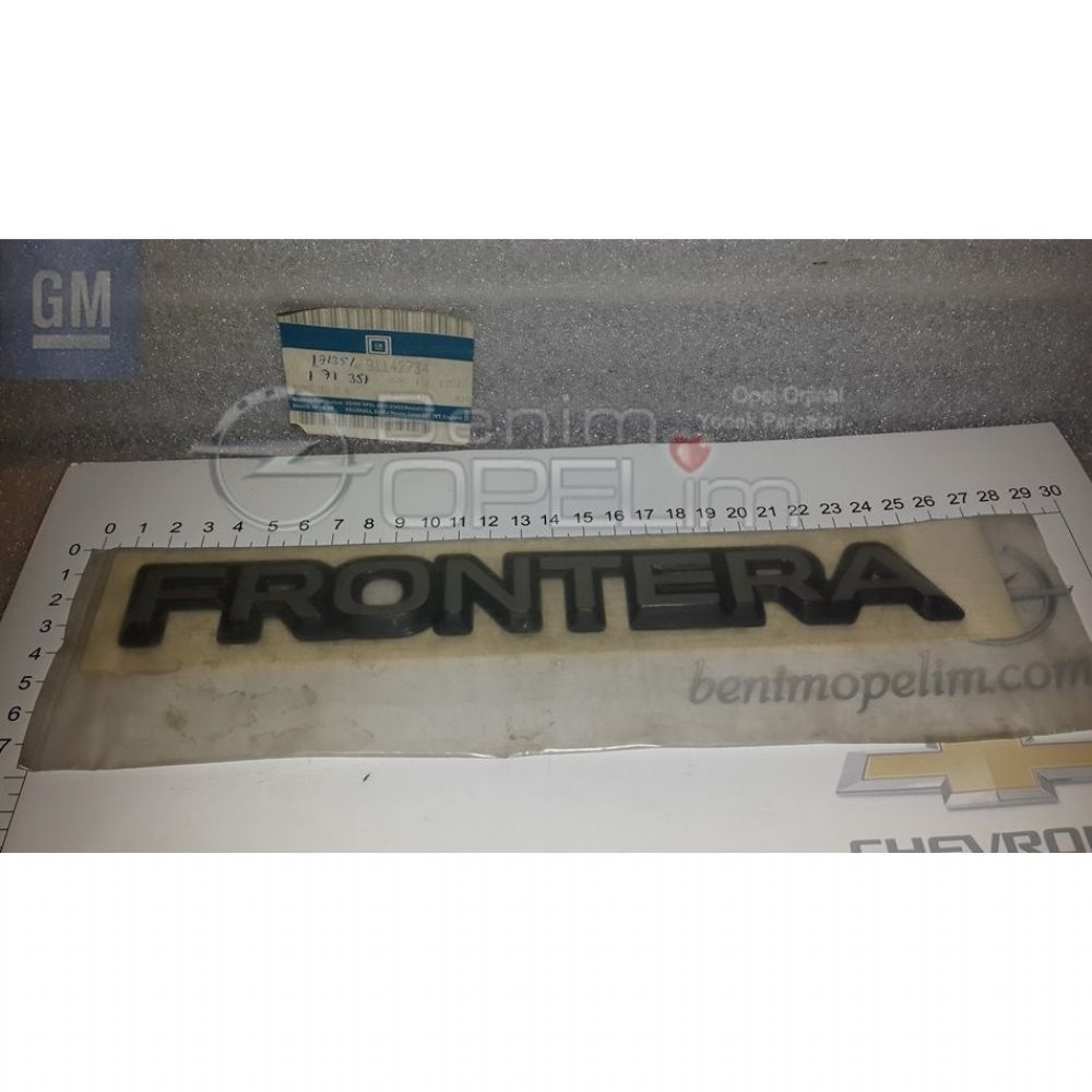 Product Code : 171351 - Opel Frontera A, Frontera B Frontera Lettering GM Genuine 171351 - 91142734