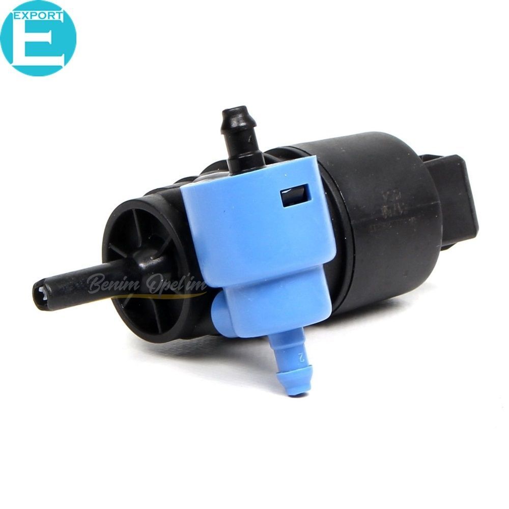 Product Code : 1450185E - Glass Wiper Water Sprinkler Motor Double Output Opel Astra G H, Tigra A, Corsa B C D, Meriva A, Omega B, Vectra B C, Zafira A B 1st Class Quality 1450185